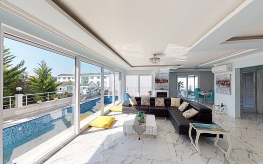 Super Deluxe Villa in ALANYA , 6+3 , ID 1001007